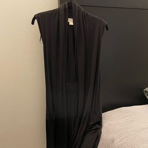 Michael Kors sleeveless open front sweater size MP